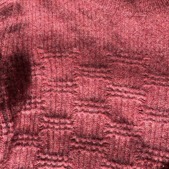 Club Monaco Cashmere Knit - Deep Red - Picture 2 of 5